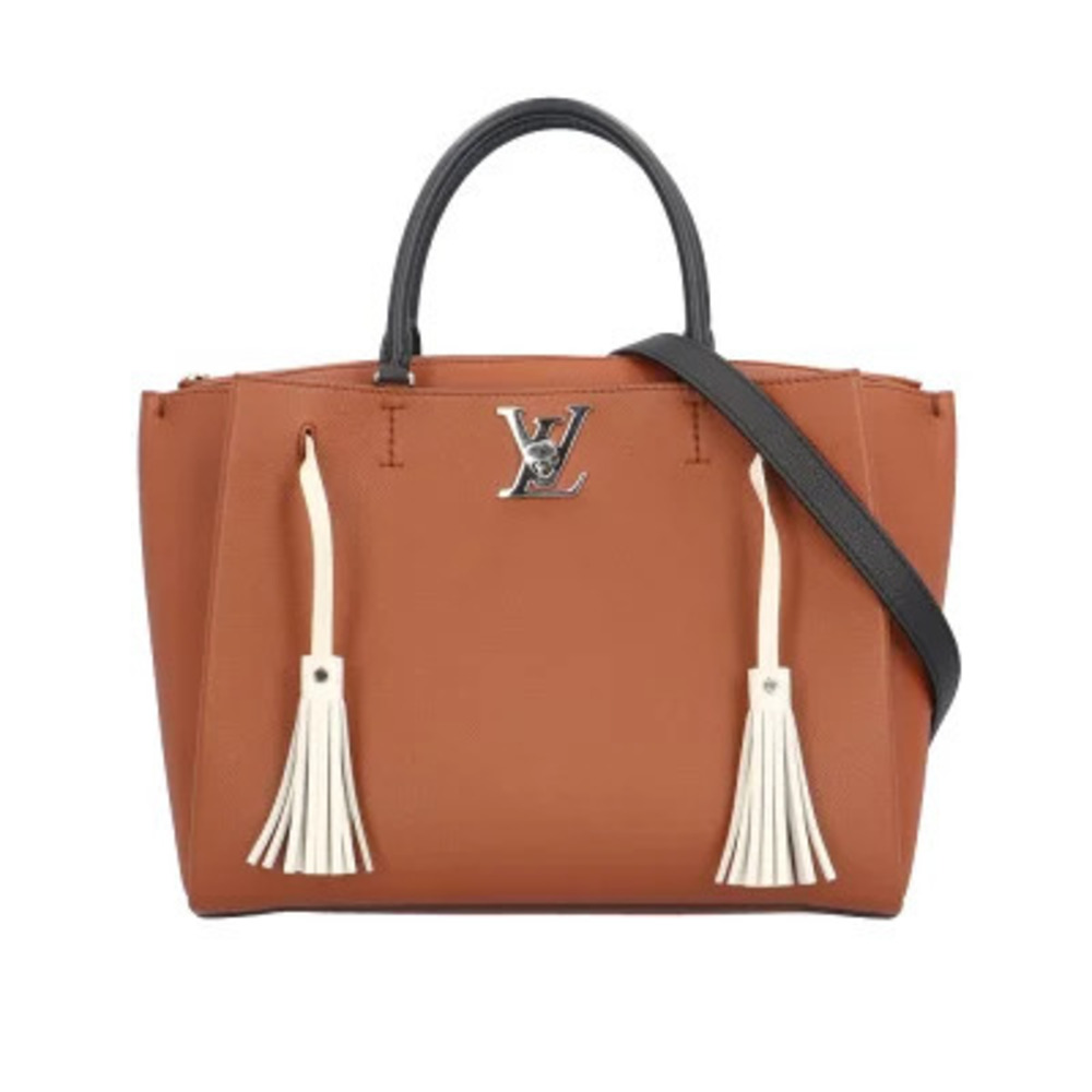 Louis Vuitton Lockme Shoulder Bag Brown